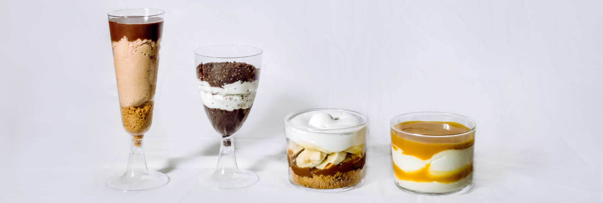 Composición de tartas inspirada en Wayne Thiebaud.